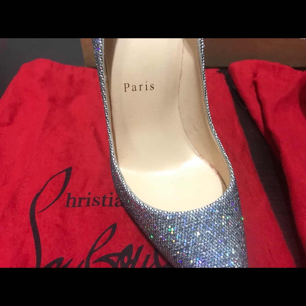 Christian louboutin disco ball limited red bottoms - Picture 4 of 8